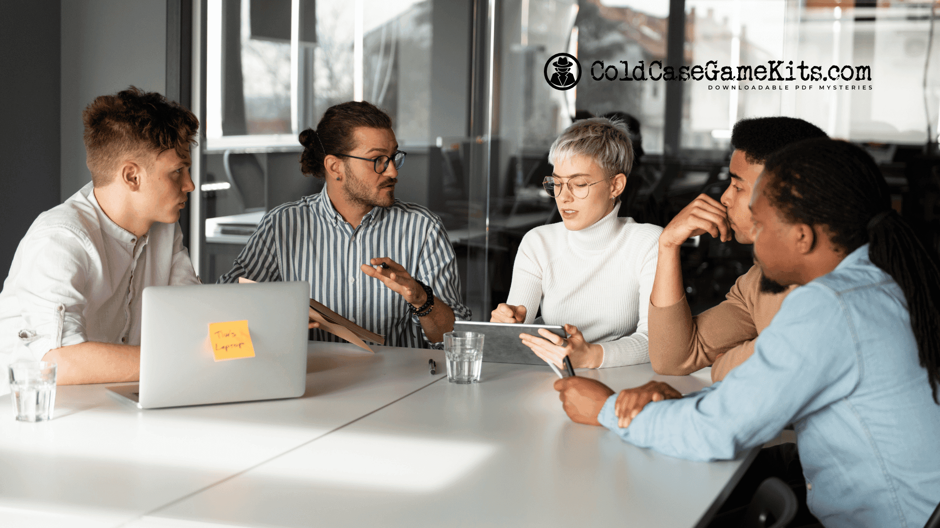 Custom Murder Mystery for Teams with Instant Download